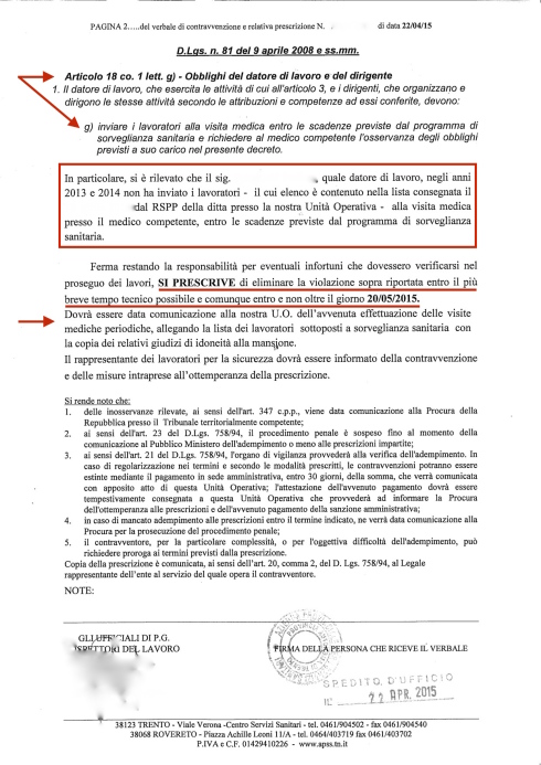 Verbale pagina 2