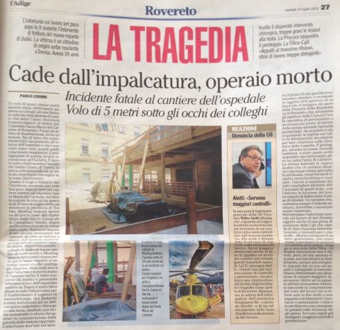 Articolo di giornale