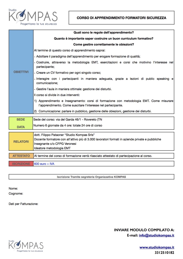 Formazione Formatori