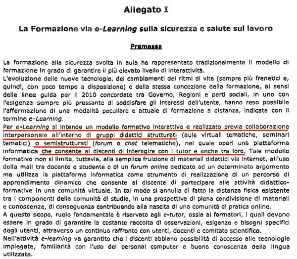 Accordo 11 gennaio 2012